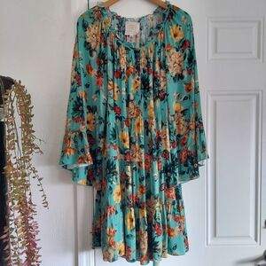Johnny Was 100% Rayon Dress